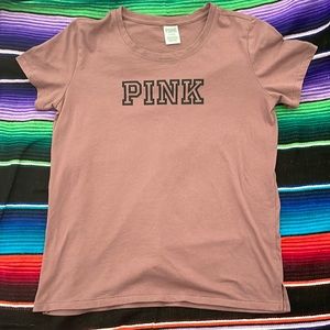Pink everyday Tee size Medium in mocha
